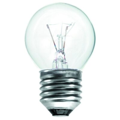 Incandescent Golf Ball Lamps (7w-60w, Assorted Caps, Clear and Frosted, 240v) BRANDED | Balcan Lighting Supplies