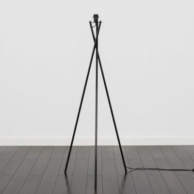 Camden Metal Tripod Floor Lamp Base (60w, ES/E27, 1380mm) MINISUN | Balcan Lighting Supplies