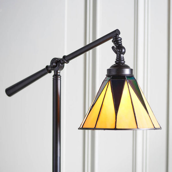 Dark Star Floor Task Lamp with Shade Art Deco - TIFFANY - Image 7