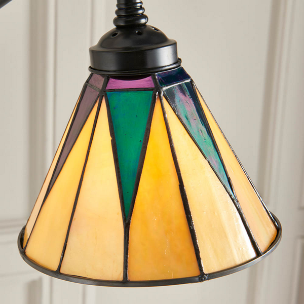 Dark Star Floor Task Lamp with Shade Art Deco - TIFFANY - Image 4