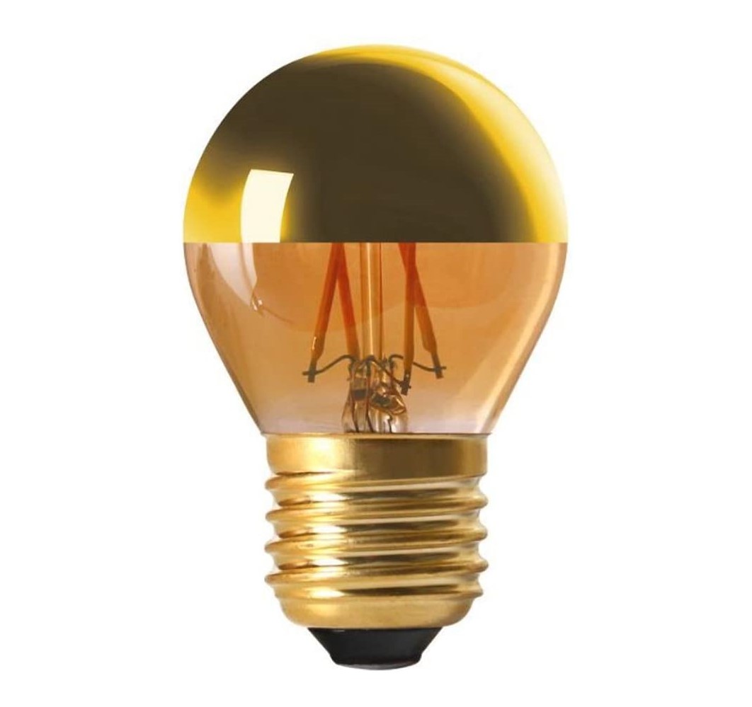 LED Gold Cap Golf Ball (4w, E14 and E27, 2700k, Dimmable) GIRARD SUDRON | Balcan Lighting Supplies