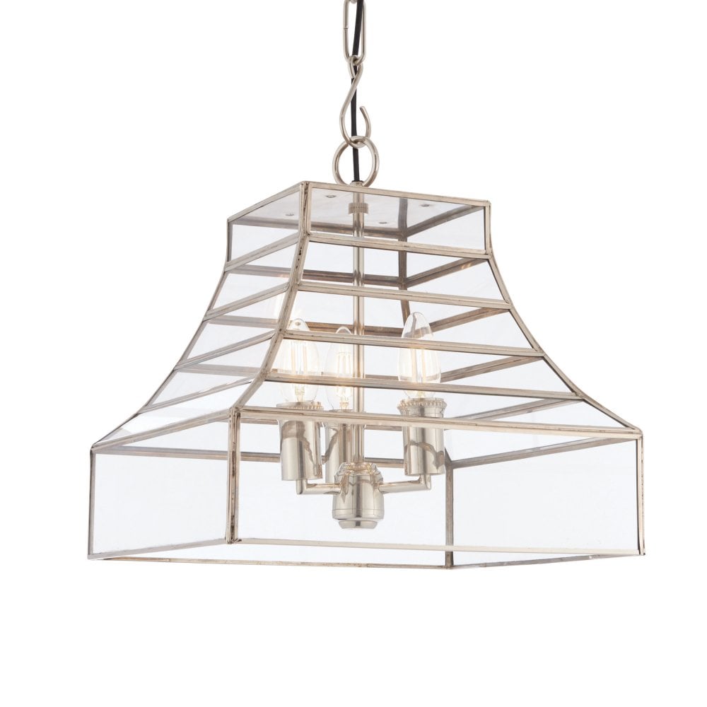 Dempsey Dimmable Ceiling Pendant (3 x E14, 40w) ENDON | Balcan Lighting Supplies