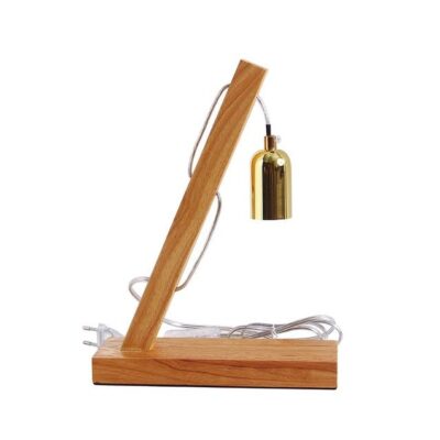 Wooden Luminaire Table Lamp Holder (IP20, 40w Max, For ES/E27 Bulbs) GIRARD SUDRON | Balcan Lighting Supplies