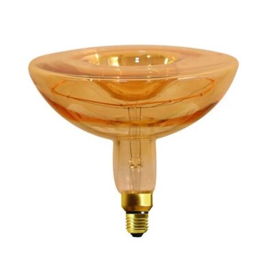 Fabrice Poitier LED Filament Big Ring Bulb (4w, 2000k, ES/E27, Amber, Dimmable) GIRARD SUDRON | Balcan Lighting Supplies