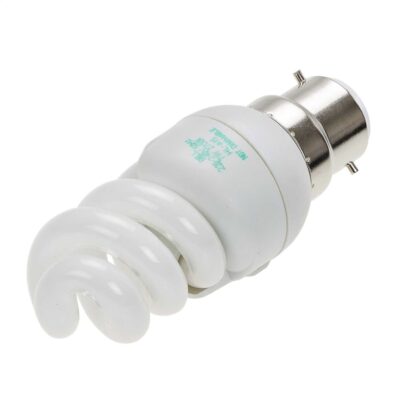 Compact Fluorescent T3 Spiral (7w-15w, Frosted, ES/E27 and BC/B22, 2700k) BELL | Balcan Lighting Supplies