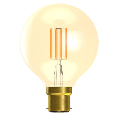 LED Filament Vintage Globe Amber BELL | Balcan Lighting Supplies