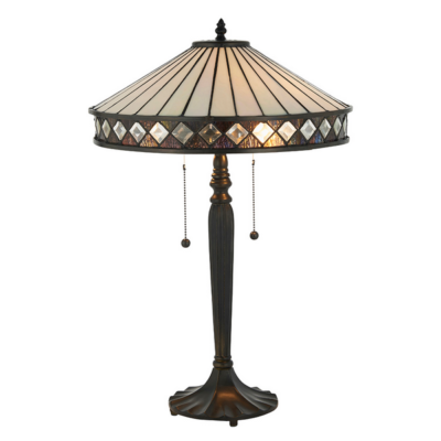 Tiffany Medium Art Deco Fargo Table Lamp