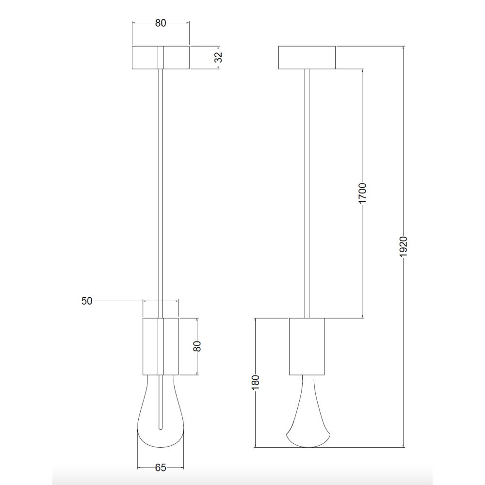 002 Walnut and Brushed Brass Light Fittings (Bulb Included) PLUMEN | Balcan Lighting Supplies