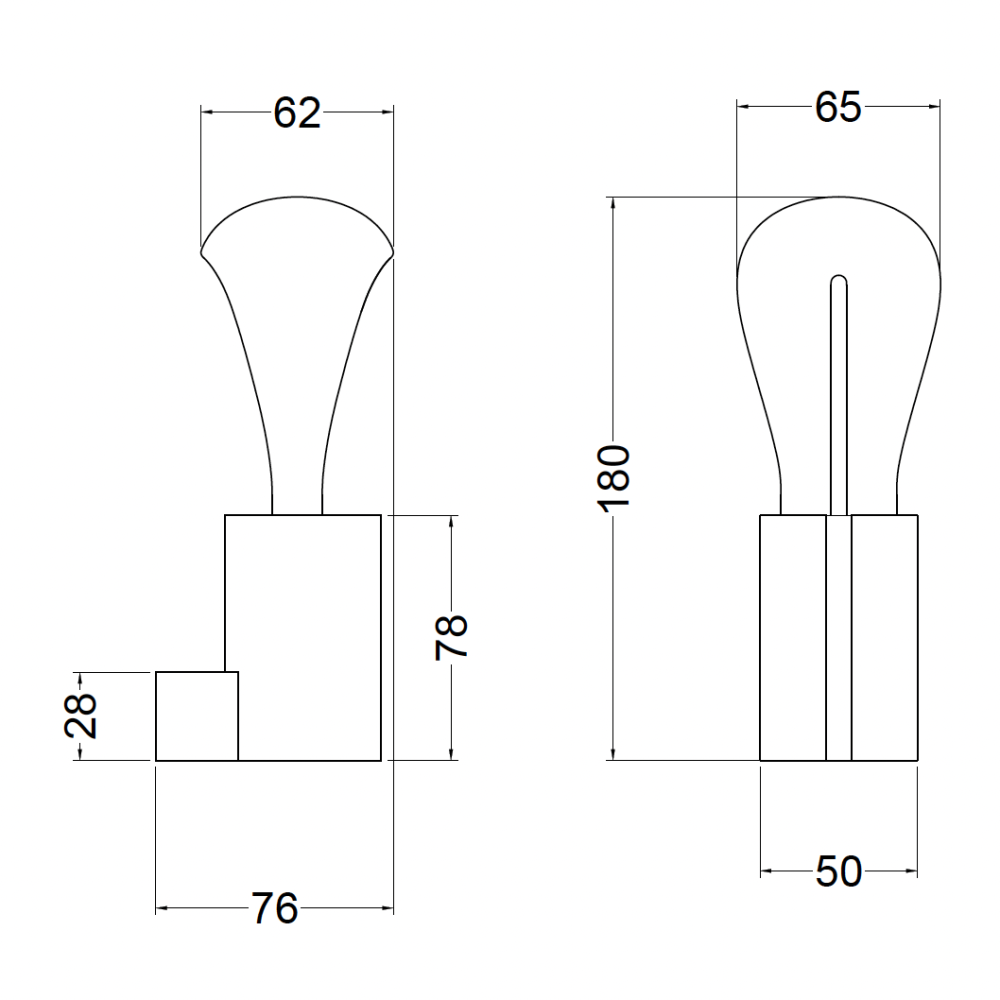002 Walnut and Brushed Brass Light Fittings (Bulb Included) PLUMEN | Balcan Lighting Supplies