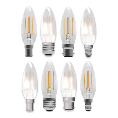 LED FIL CANDLE All Finishes