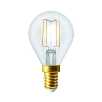 Golf Ball LED 4w 490lm 4000k Clear Filament E27/E14 Caps GIRARD SUDRON