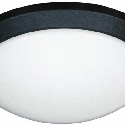Casablanca Black Outdoor Patio Wall Light