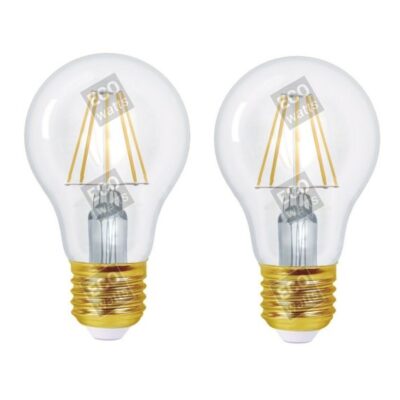 GLS ECOWATTS (2 PACKS) E27 6w or 4w 2700k 220-240v Girard Sudron