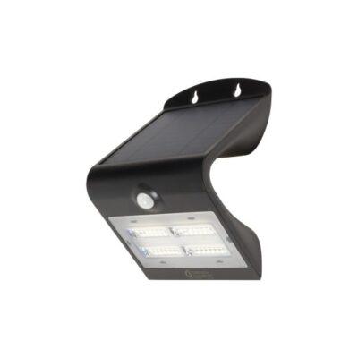 OUTDOOR SOLAR WALL LIGHT Black or White BUTTERFLY PRESENCE DETECTOR GIRARD SUDRON