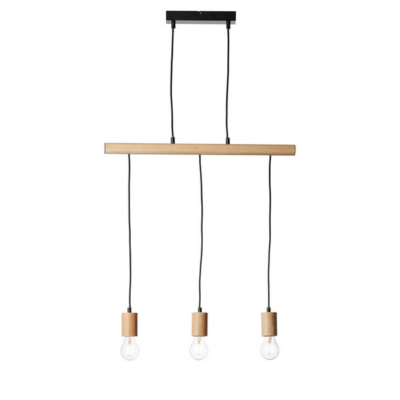Endon Sven 3lt Linear Pendant Ceiling Light