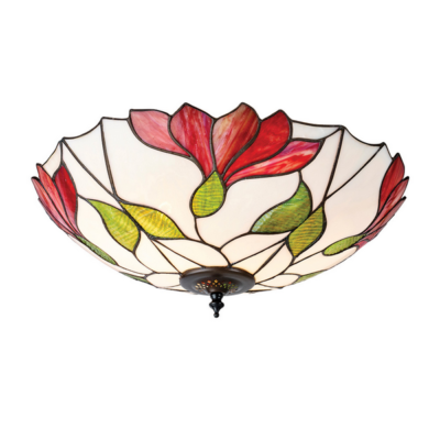 Tiffany Botanica Large 2lt Flush Ceiling Light