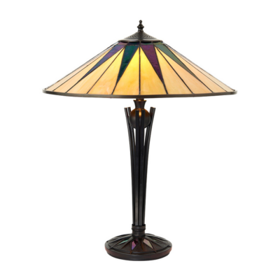 TIFFANY DARK STAR LARGE TABLE LAMP