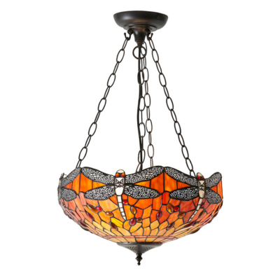 Tiffany Dragonfly Flame Medium