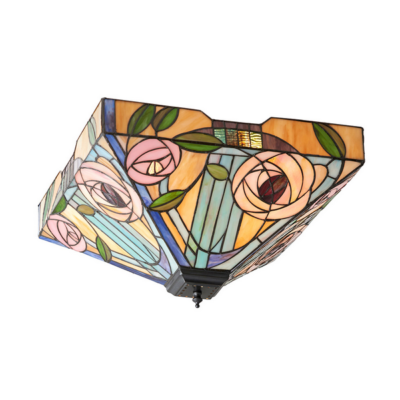 Tiffany Willow Flush Light