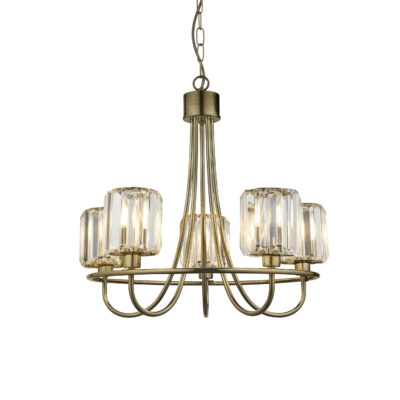 Endon Berenice 5lt Pendant Ceiling Light