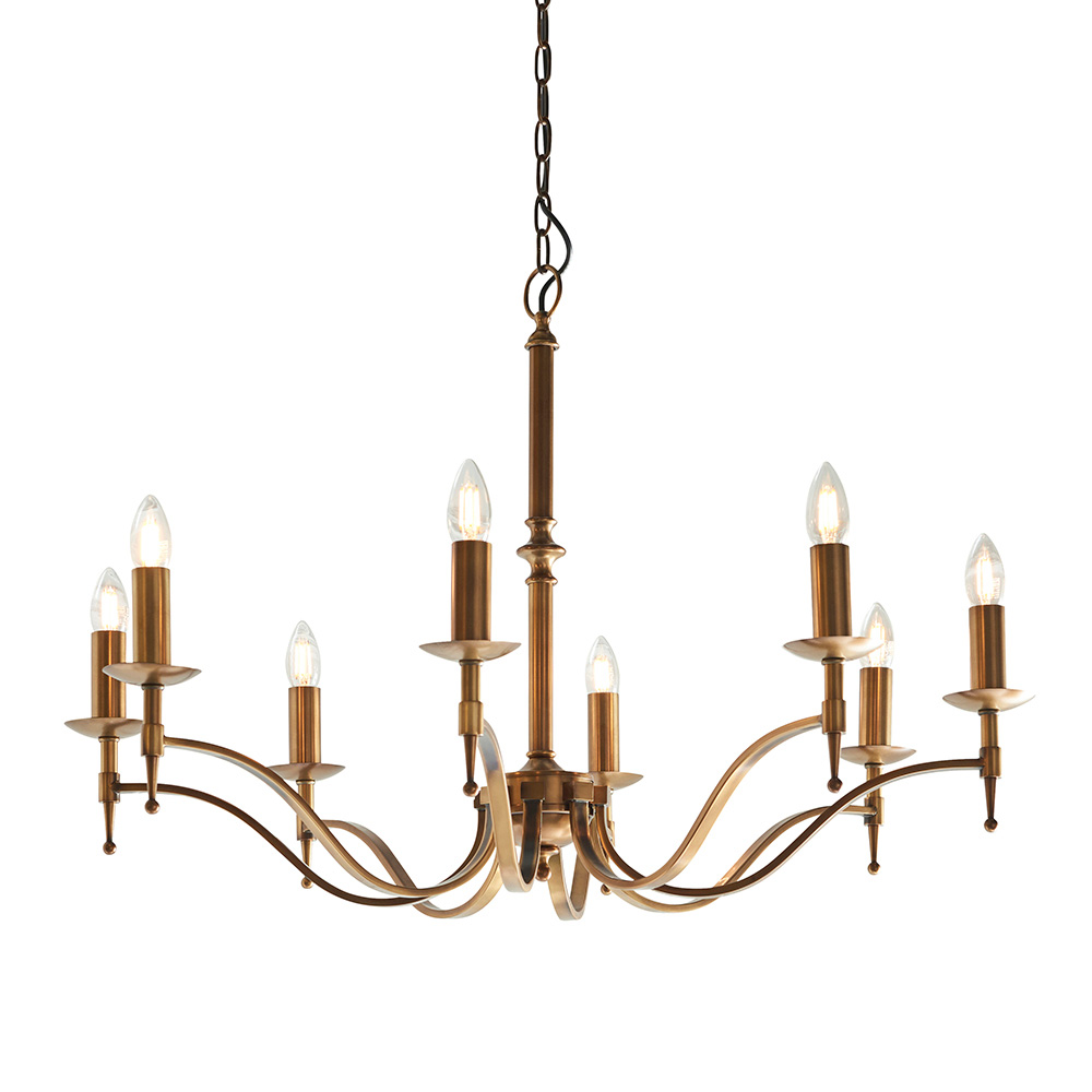 Interiors 1900 Stanford 8lt Pendant