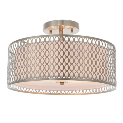 Endon Cordero 3lt Flush Ceiling Light