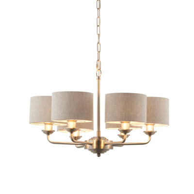 Endon Highclere 6lt Pendant Ceiling Light